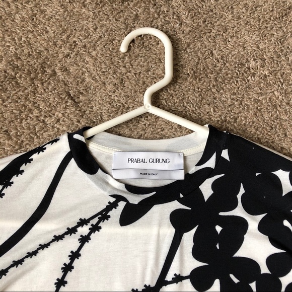Prabal Gurung - Long Sleeve Printed Tee - Picture 3 of 7
